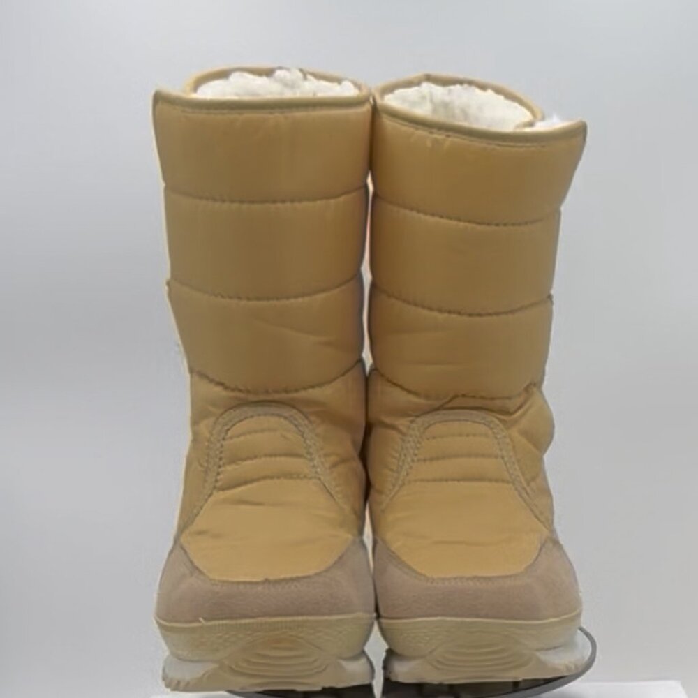 Enplei Womens Tan Snow Boots